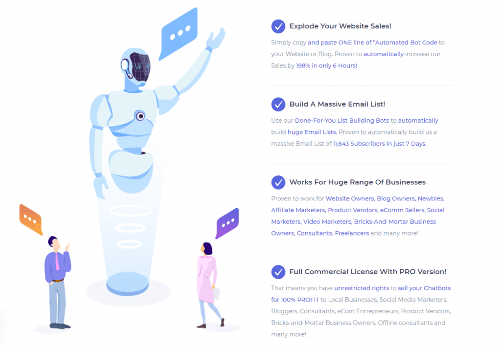 Lifetime Deal to ConversioBot content