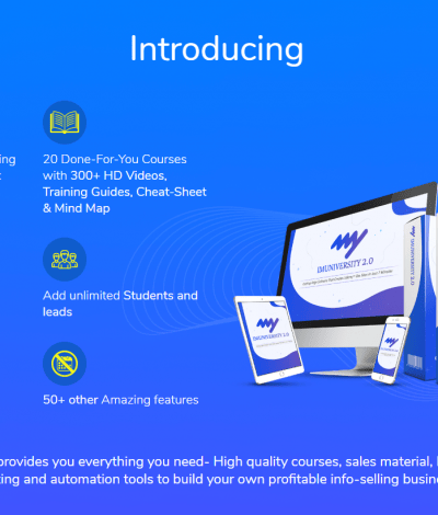 Lifetime Deal to myimUniversity