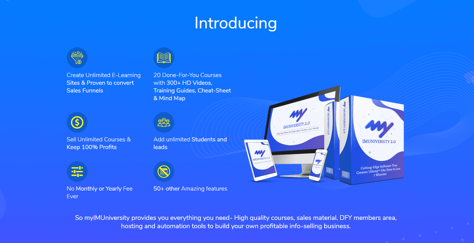 Lifetime Deal to myimUniversity