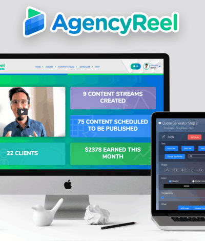 Only Lifetime Deals Lifetime Deal to AgencyReel header
