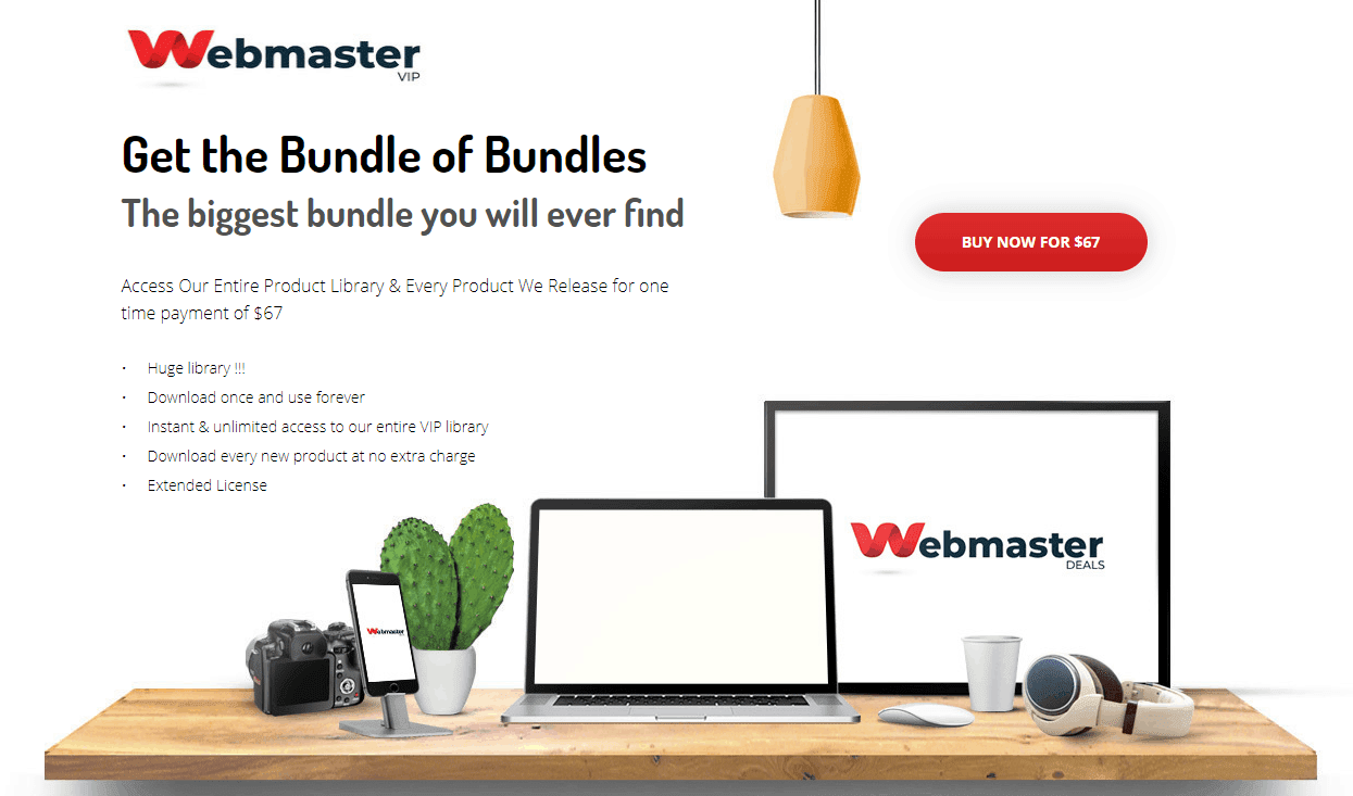 Only Lifetime Deals Lifetime Deal to Webmaster VIP header