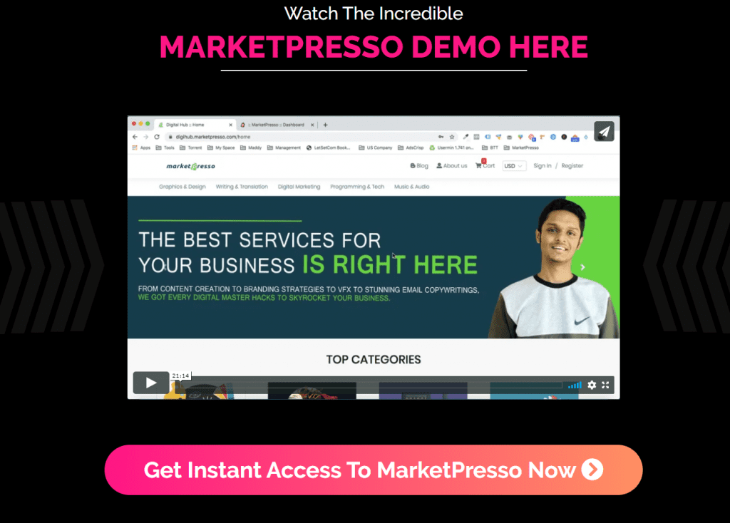 Only Lifetime Deal Lifetime Deal to MarketPresso content 1