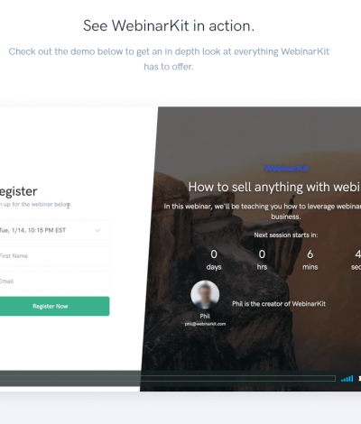 Only Lifetime Deals WebinarKit Lifetime Deal header