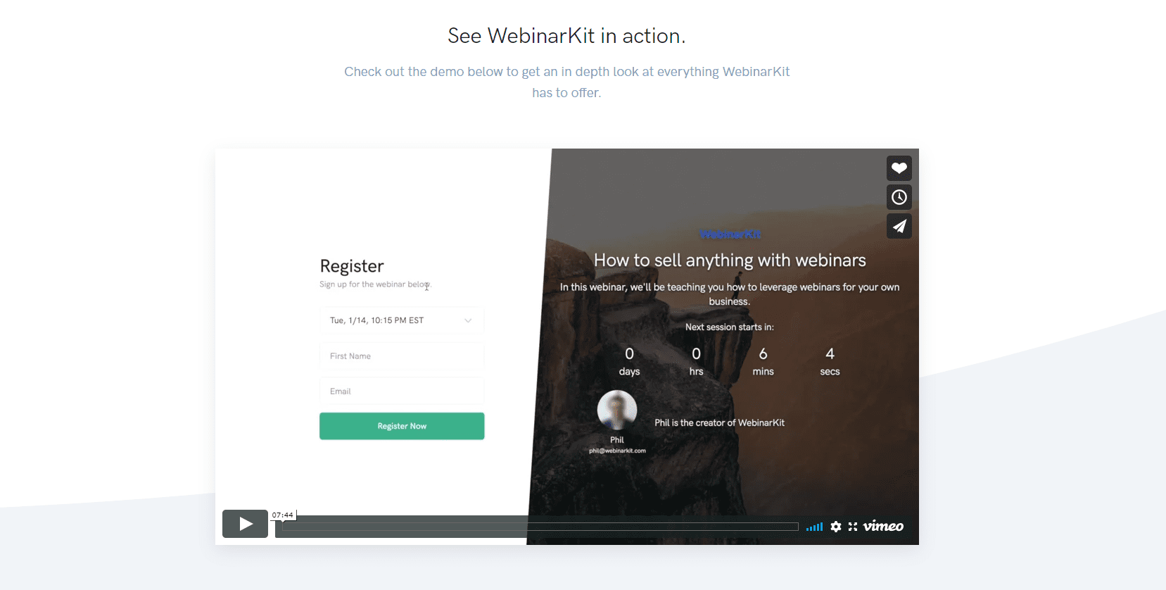 Only Lifetime Deals WebinarKit Lifetime Deal header