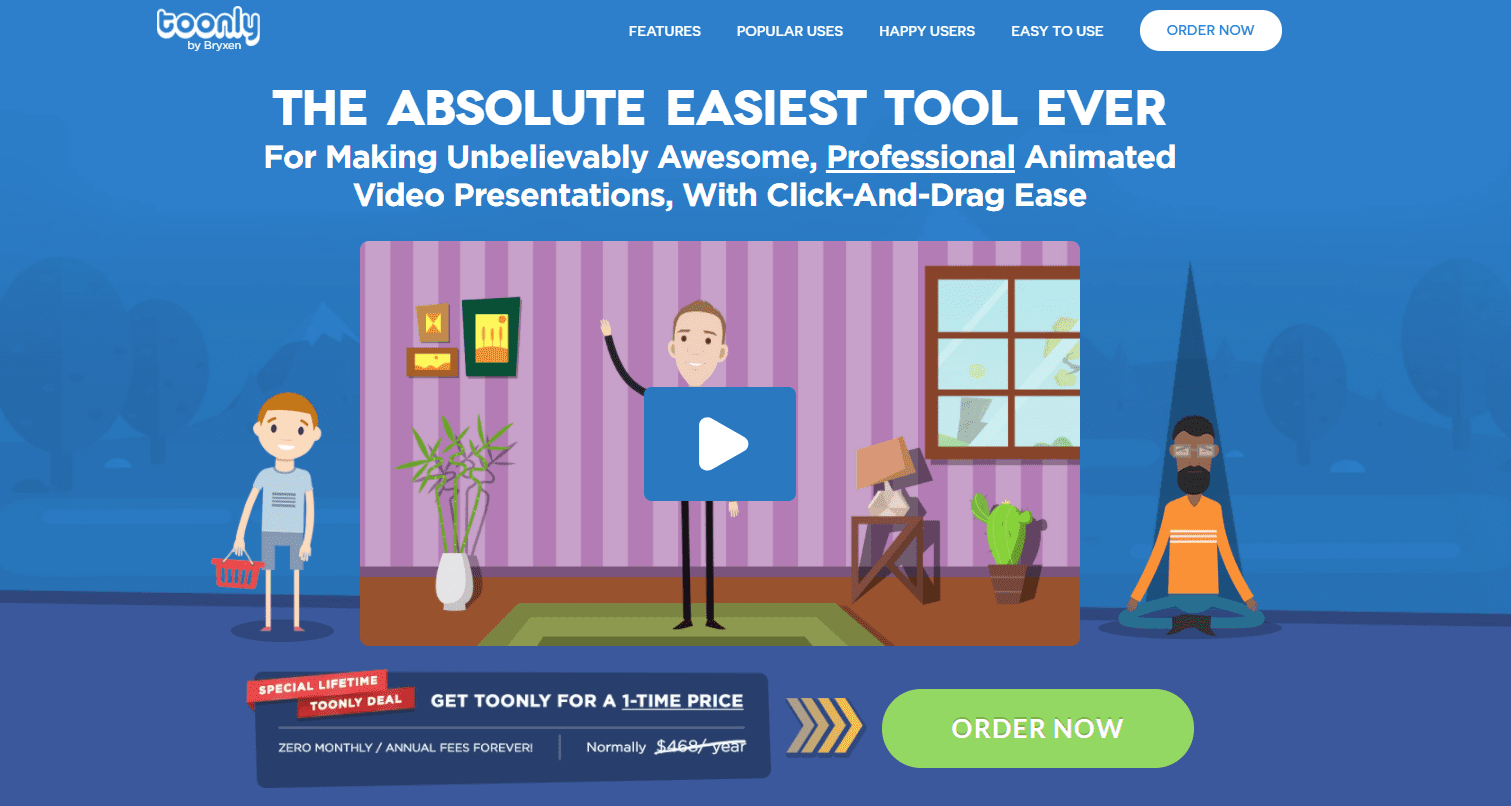 Only Lifetime Deal Toonly Lifetime Deal header