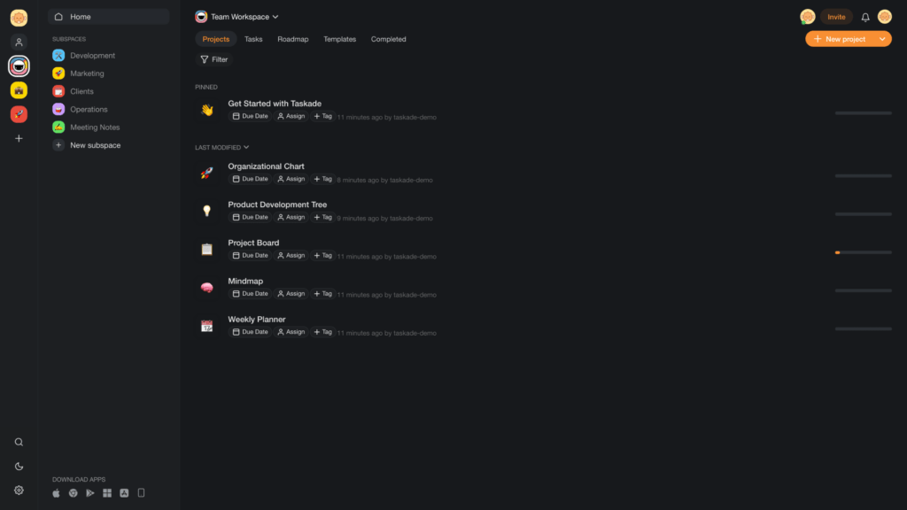 Only Lifetime Deals Taskade Lifetime Deal content 1