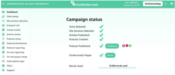 Only Lifetime Deals AudioHarvest Lifetime Deal content 1