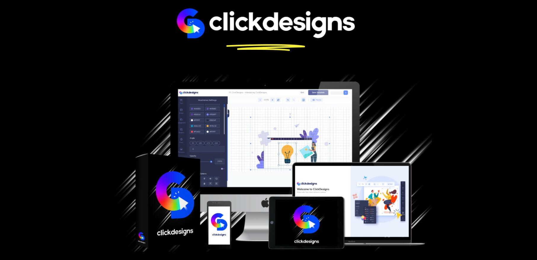 Only Lifetime Deals ClickDesigns Lifetime Deal header