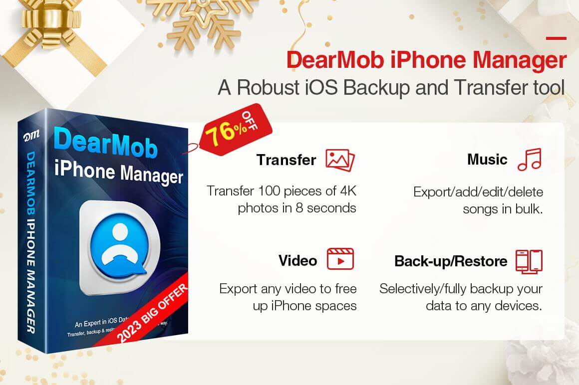 Only Lifetime Deals - Best iPhone Manager for Mac and PC - only $19!