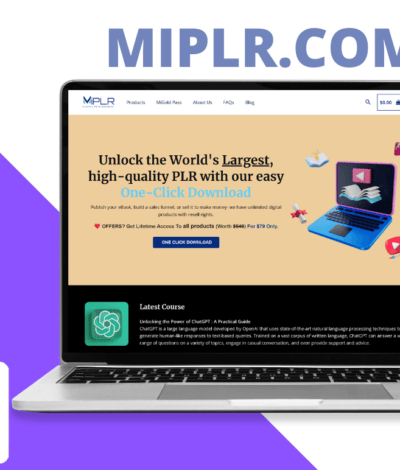Only Lifetime Deals - MiPLR - Private Label Rights Content - only $29!