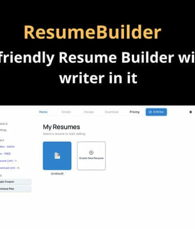 Only Lifetime Deals - AI Resume Builder: Lifetime Subscription for $39