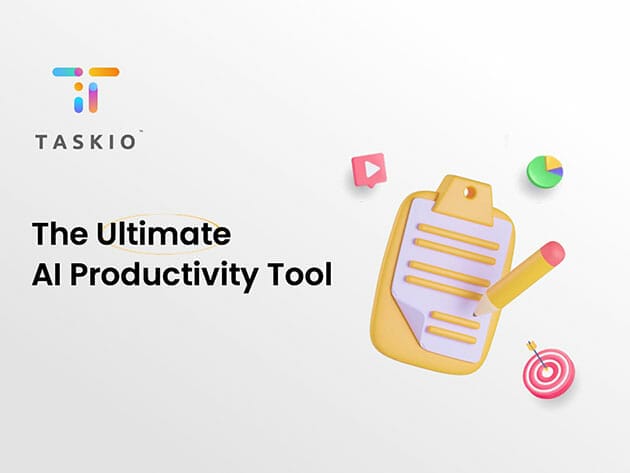 Only Lifetime Deals - Taskio: The Ultimate AI Productivity Tool: Lifetime Subscription for $49
