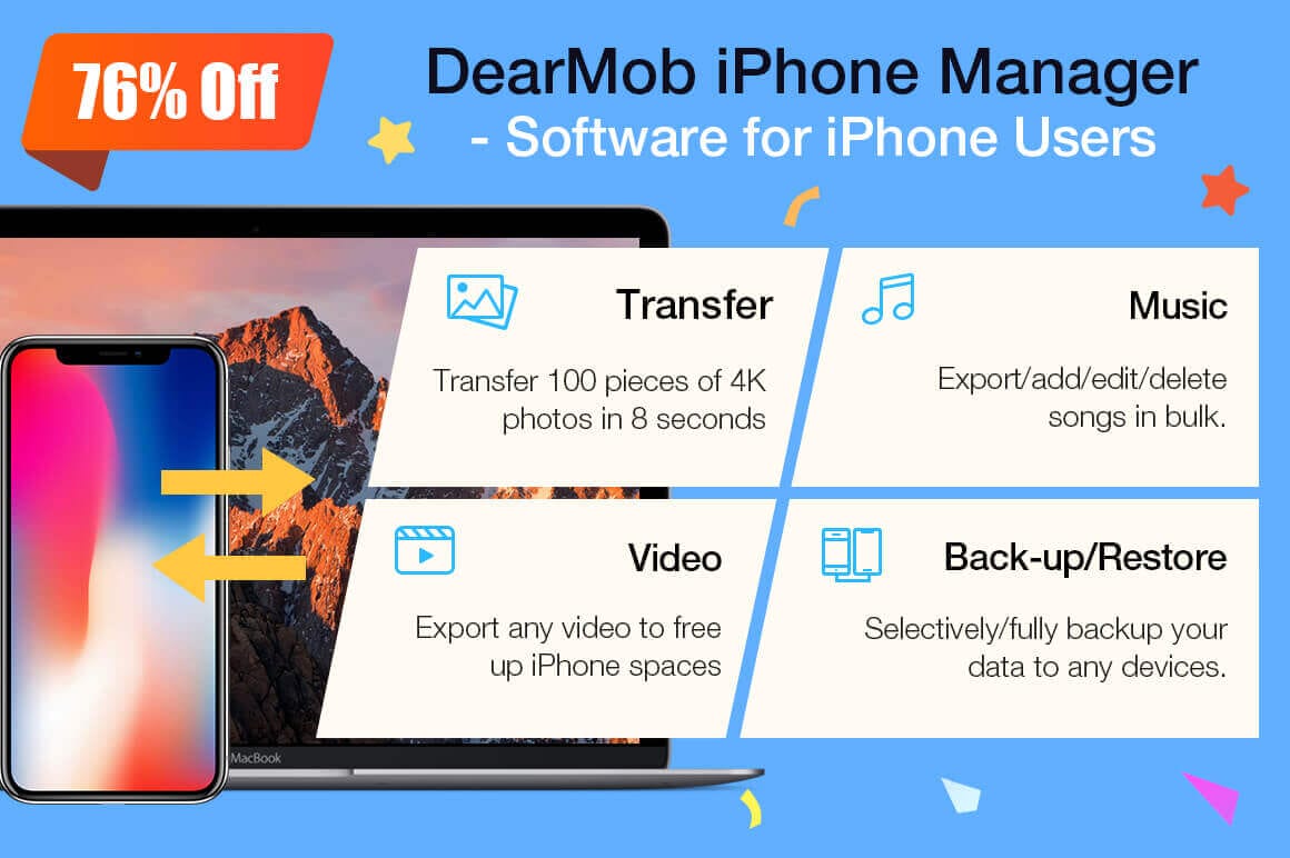 Only Lifetime Deals - Digiarty Software Best iPhone Manager for Mac and PC - only $19!