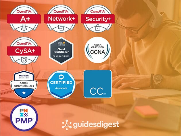 Only Lifetime Deals - The 2023 CompTIA & IT Exam Study Guides Training: Lifetime Subscription for $29