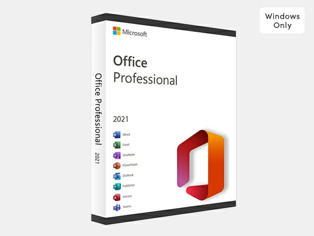 Only Lifetime Deals - The All-in-One Microsoft Office Pro 2021 for Windows: Lifetime License + Windows 11 Pro Bundle for $79