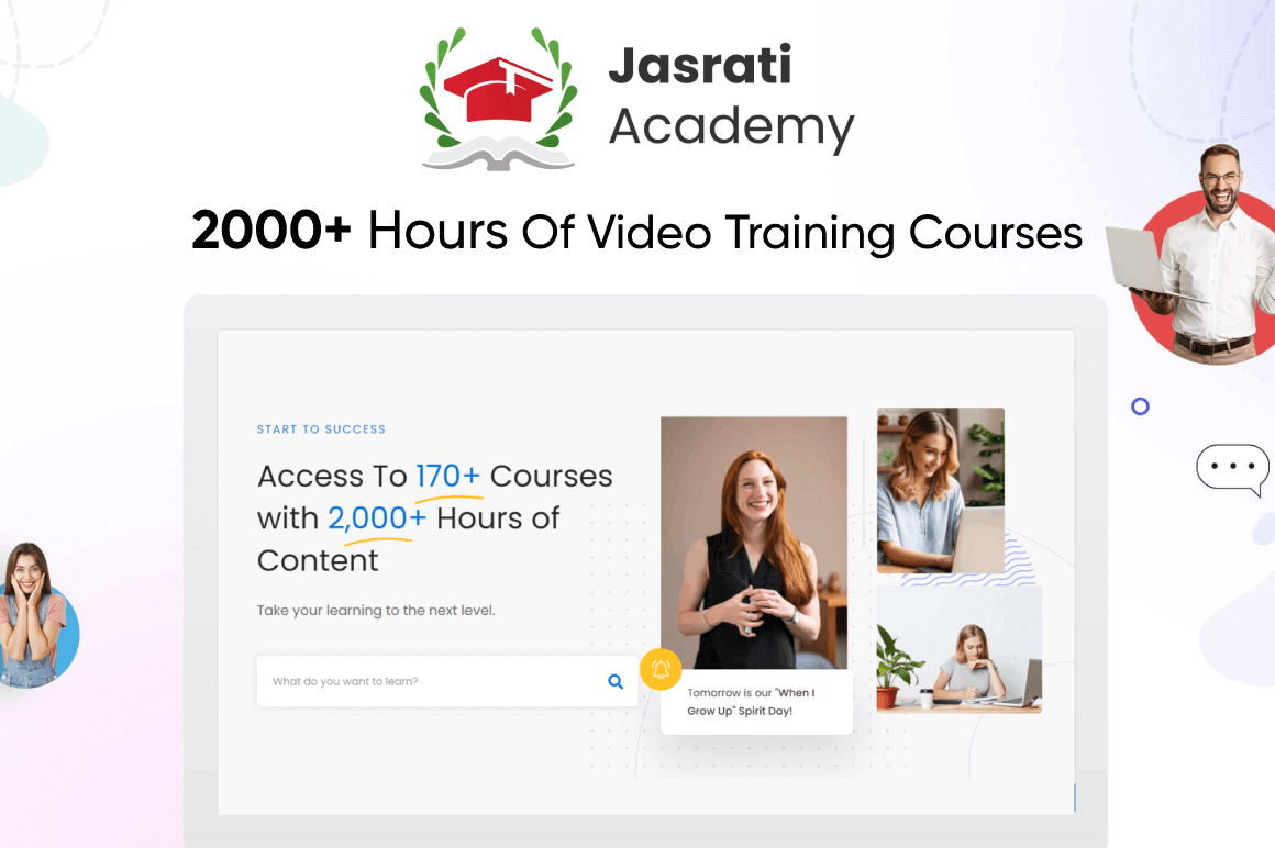 Only Lifetime Deals - Jasrati Academy - 2000+ Hours of Video Courses - only $10!