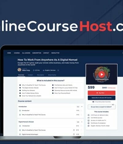 Only Lifetime Deals - OnlineCourseHost: Lifetime Subscription (Pro Plan) for $199