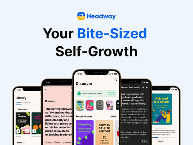 Only Lifetime Deals - Headway Premium: Lifetime Subscription for $0