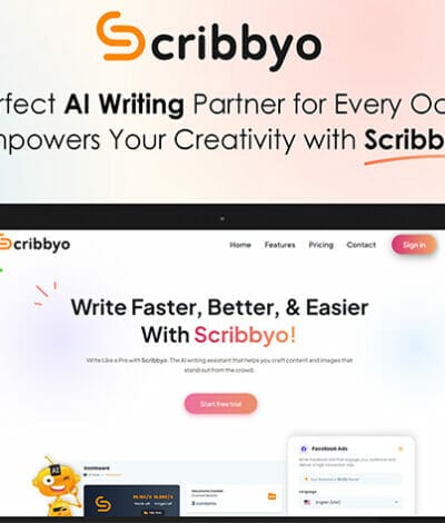 Only Lifetime Deals - Scribbyo AI: Lifetime Subscription (Gold: 1M Words & 1K Images/Year) for $99