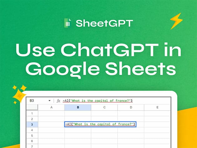 Only Lifetime Deals - SheetGPT Single User Plan: Lifetime Subscription for $48