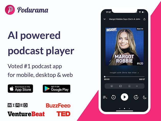 Only Lifetime Deals - Podurama Premium Plan: Lifetime Subscription for $39