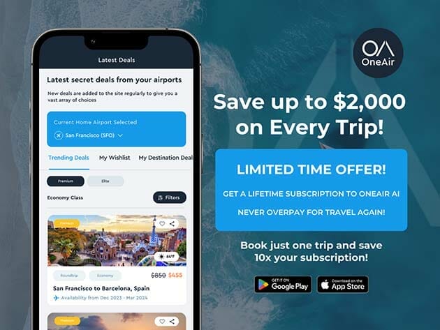 Only Lifetime Deals - OneAir Elite Plan: Lifetime Subscription (Save on Business