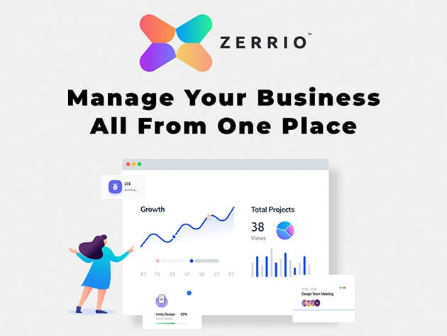 Only Lifetime Deals - Zerrio: The Ultimate All-In-One Business Management Toolkit (Lifetime Subscription) for $49