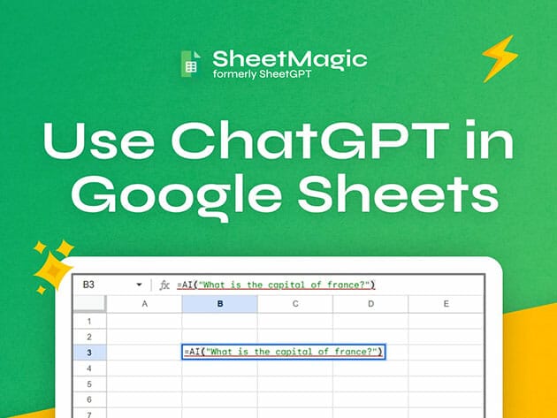 Only Lifetime Deals - SheetMagic Single User Plan: Lifetime Subscription for $48