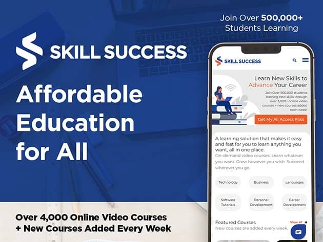 Only Lifetime Deals - Skill Success: Lifetime Membership for $99