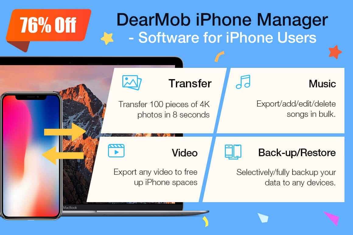 Only Lifetime Deals - DearMob iPhone Manager - only $19!