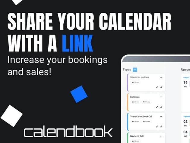 Only Lifetime Deals - Calendbook: Lifetime Subscription for $39