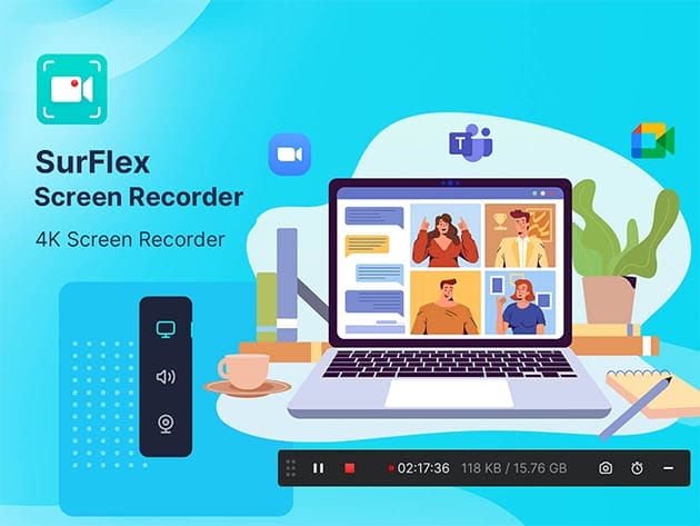 Only Lifetime Deals - SurFlex Screen Recorder for Mac: Lifetime Subscription for $29