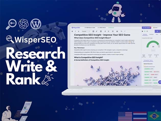 Only Lifetime Deals - WisperSEO: Lifetime Subscription for $49