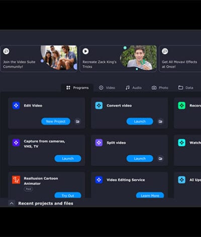 Only Lifetime Deals - Movavi Video Suite 2023: Lifetime Subscription for Windows + Christmas Spirit & Adventure Colors Gift Packs for $89