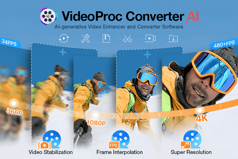 Only Lifetime Deals - VideoProc Converter with AI Features - only $29!